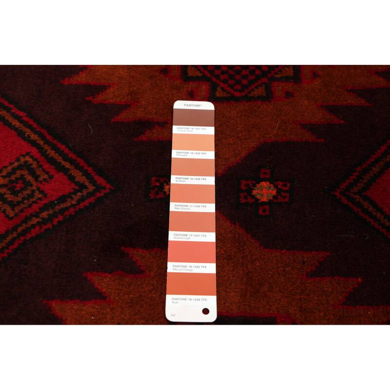 ECARPETGALLERY Hand-knotted Teimani Burnt Orange Wool Rug - 3'4 x 6'0