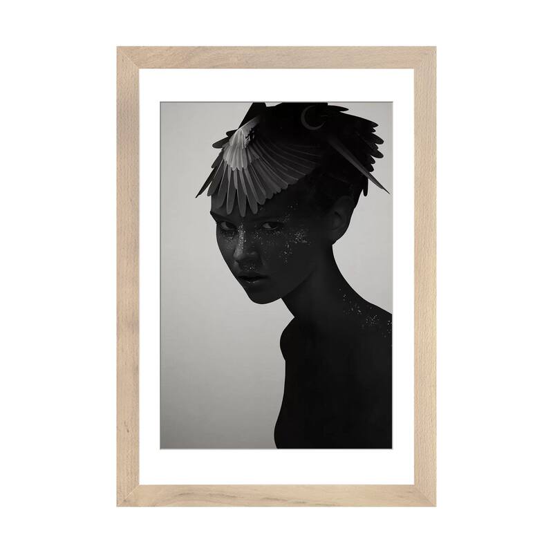 iCanvas "Eva" by Ruben Ireland - Natural - 24x16x1