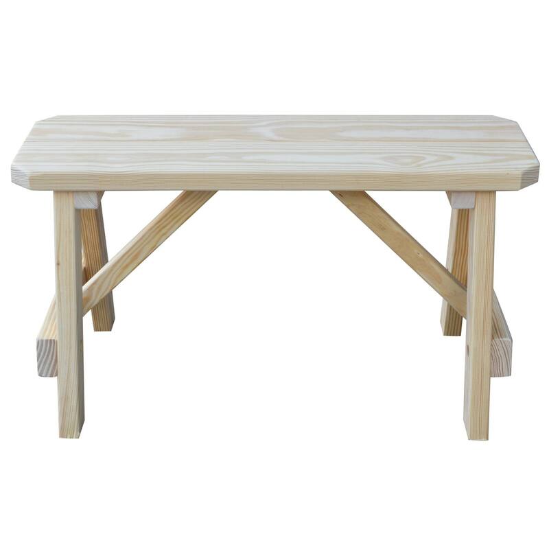 Pine 3' Traditional Bench