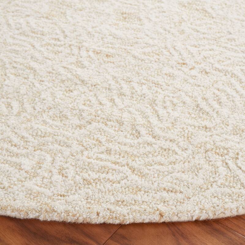SAFAVIEH Handmade Ebony Laoise Modern Wool Rug
