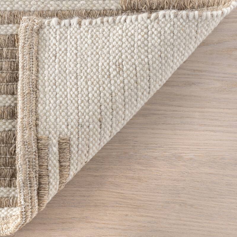 Drift Reversible Wool Area Rug