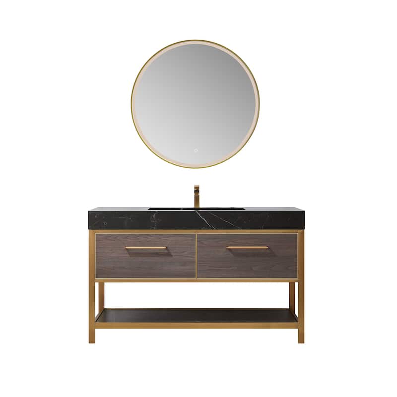 Segovia Bath Vanity with Sintered Stone Top