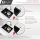 preview thumbnail 10 of 19, STYLISH 27 inches L x 18 inches W Double Bowl 60/40 Dual Mount Composite Granite Kitchen Sink - 27" x 18" x 9.5"