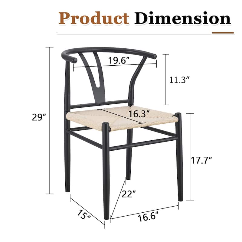 Set of 4 Side Chair Accent Chair Dining Chair Office Chair Kitchen Chair Black White Meeting Room Chair
