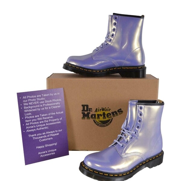 purple vegan dr martens