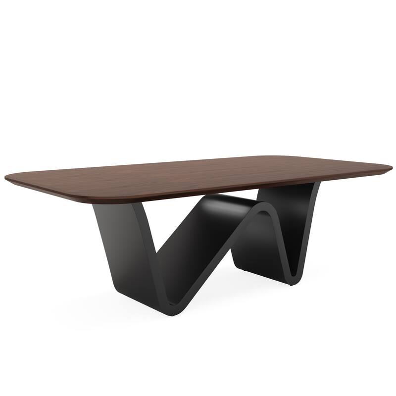 Modern Large Sintered Stone Kitchen Dining Table for 6-8