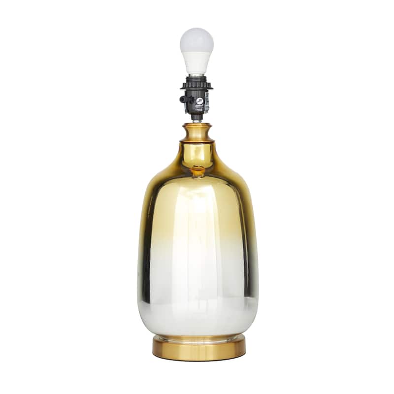 Glass Room Table Lamp - Gold - Roche River Decor