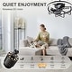 preview thumbnail 9 of 17, 20 Inch Outdoor Ceiling Fan with Light, Dimmable LED & RGB Lighting, Waterproof Ceiling Fan, Remote Control, Reversible DC Motor