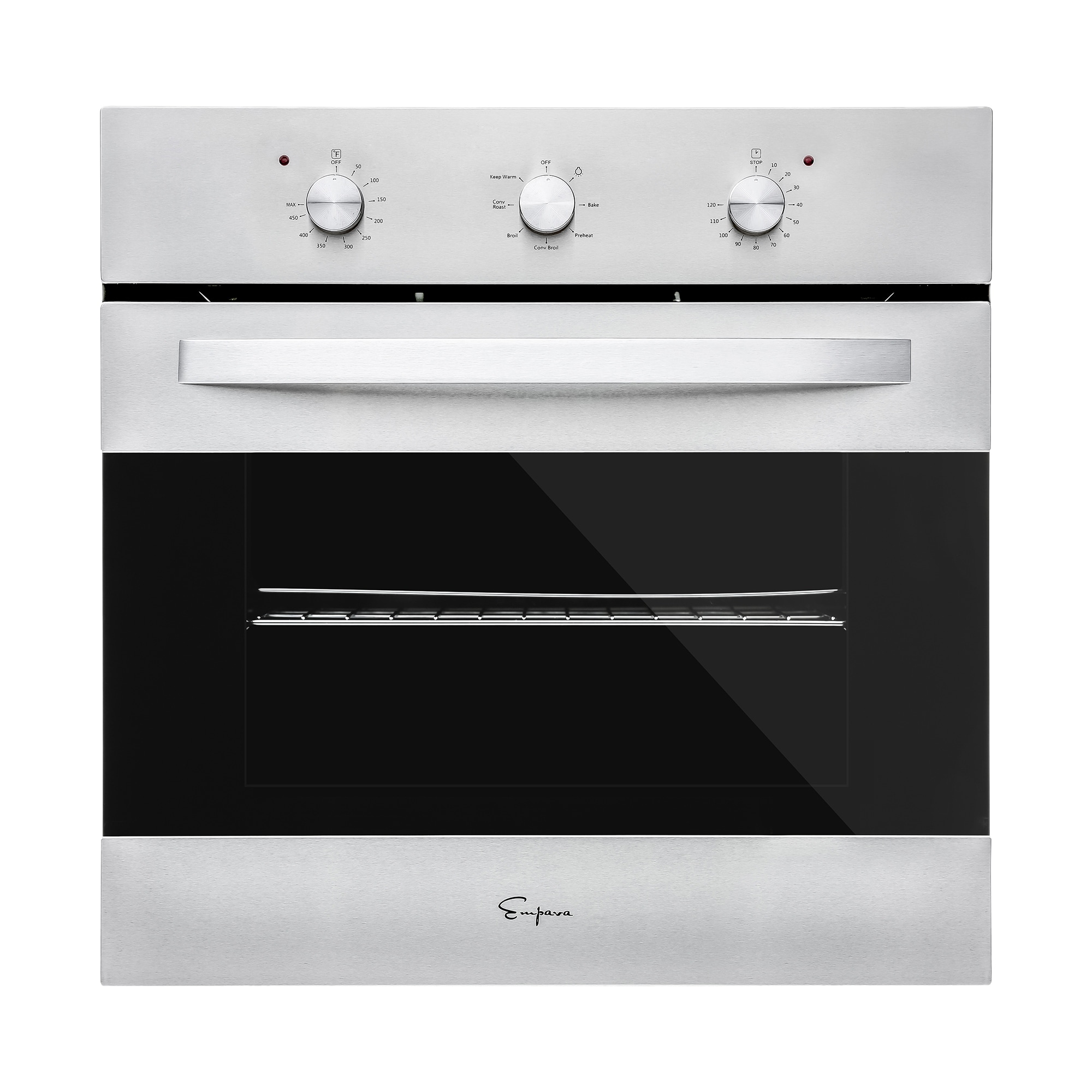Empava Stainless Steel Electric Convection Single-wall Oven