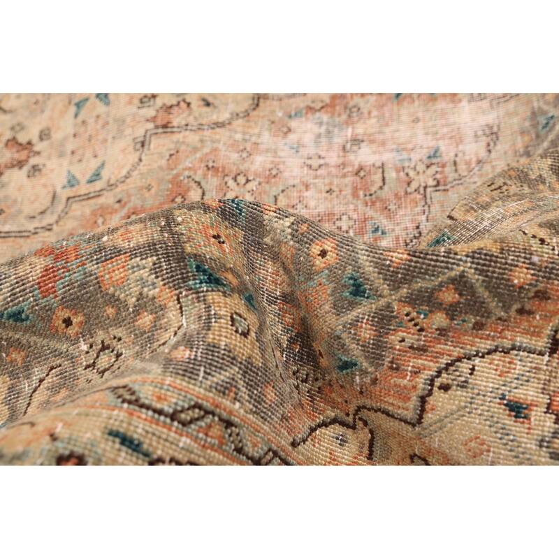 ECARPETGALLERY Hand-knotted Antalya Vintage Dark Grey Wool Rug - 6'3 x 8'11