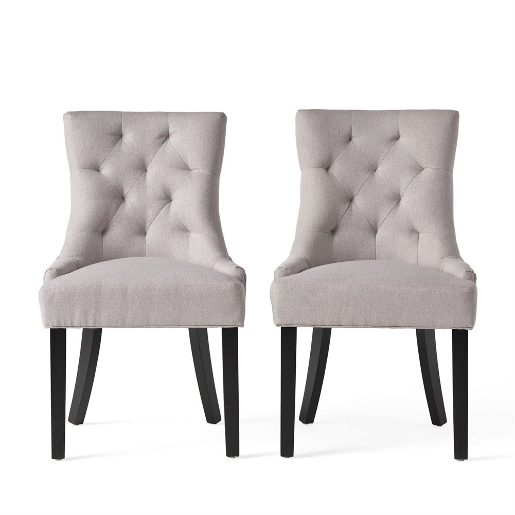 Dining Chairs Set Of 2, Upholstered Kitchen Chairs With Wood Support Legs, Mid Century Modern Upholstered Dining Chairs
