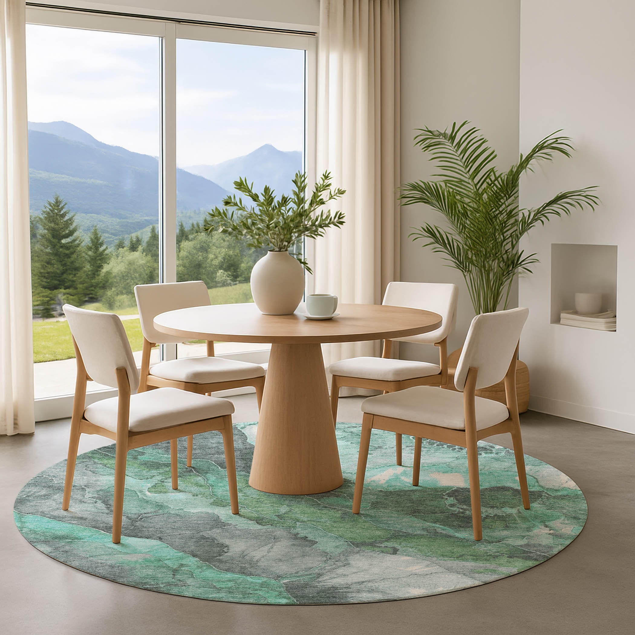 Premium Washable Super Soft Abstract Mayfield Rug
