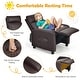 preview thumbnail 6 of 32, Gymax Kids Recliner Chair Adjustable Leather Sofa Armchair w/ Footrest