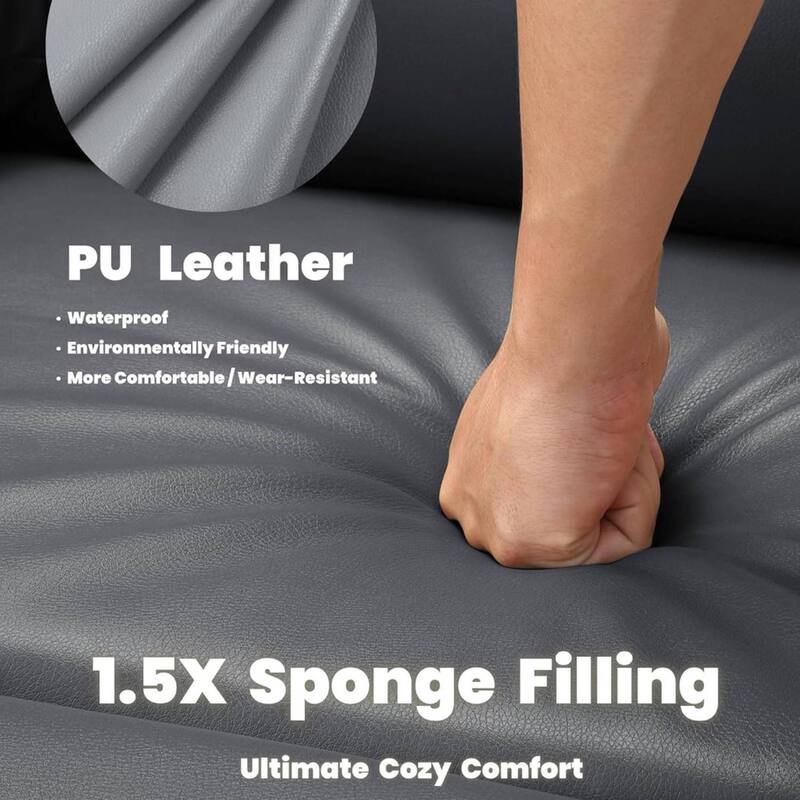 Extra Wide Manual Recliner Sofa Lazy Chair for Living Room, Bedroom