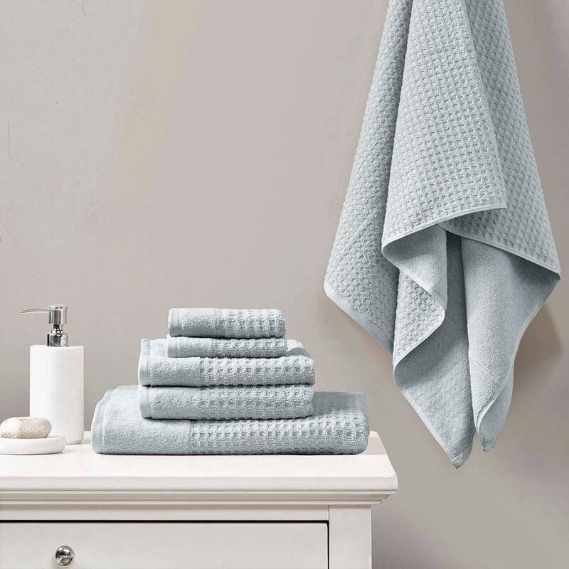 Cotton Antimicrobial Bath Towel 6 Piece Set