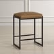 preview thumbnail 2 of 4, Solid Framed Counter Stool - 25.75" - Black and Brown