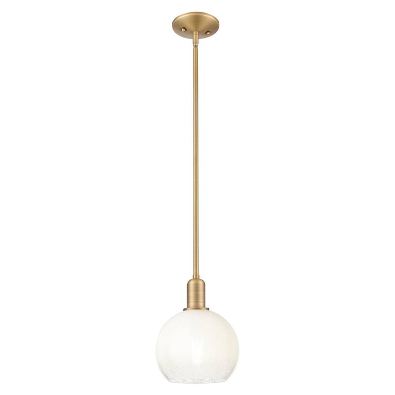Innovations Lighting Downtown Urban - Brookhaven Globe - 1 Light 8" Stem Hung Mini Pendant