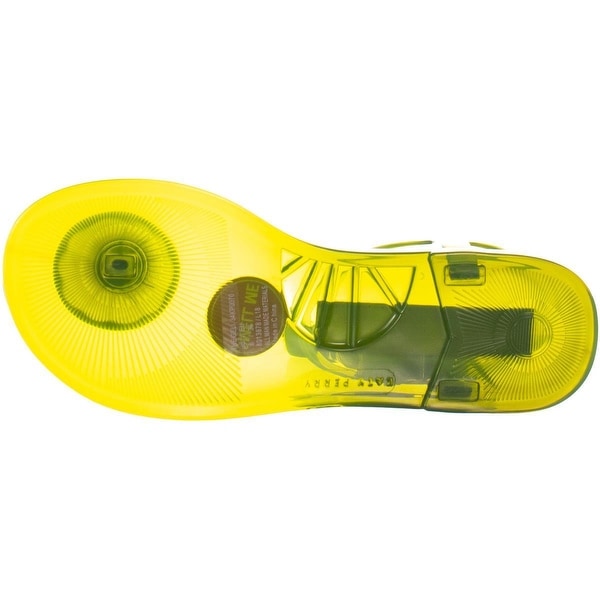 katy perry lime jelly sandals