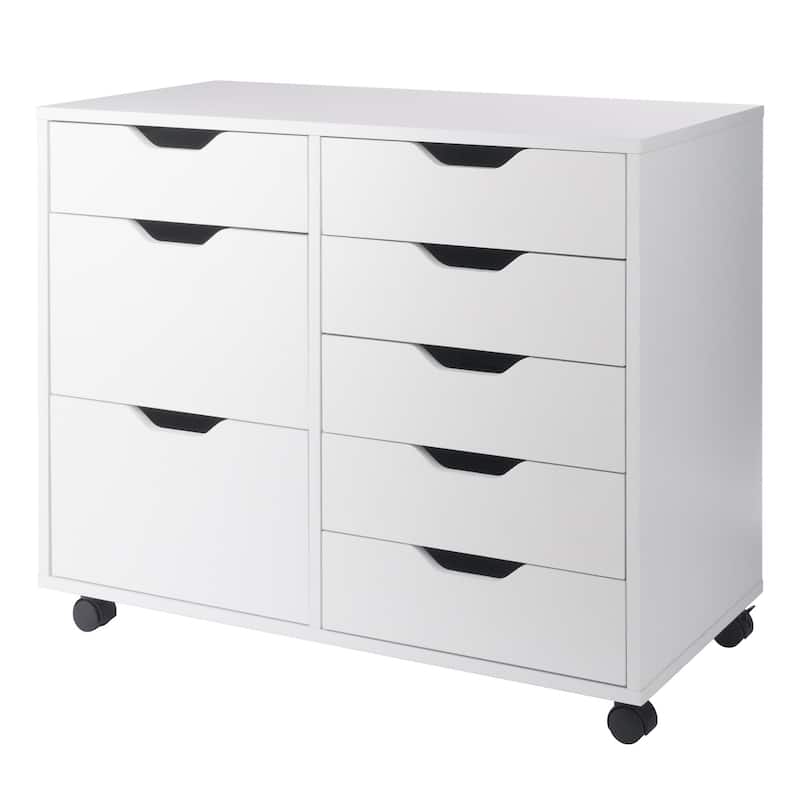 Multi Storage Mobile Cabinet - 32.25" - White