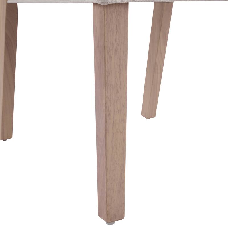 Christopher Knight Home - Modern Wooden Upholstered Dining Chair Set