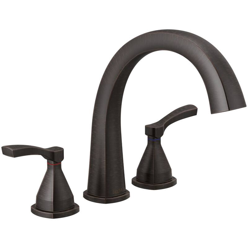 Delta Stryke Deck Mounted Roman Tub Filler