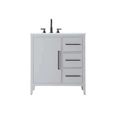 Elegant Lighting VF29332 Millie 32" Free Standing Single Basin Vanity