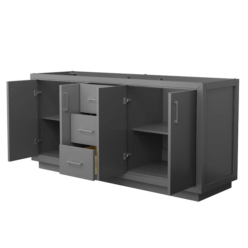 Wyndham Collection WCF1111-72D-CX-MXX Icon 71" Double Free Standing