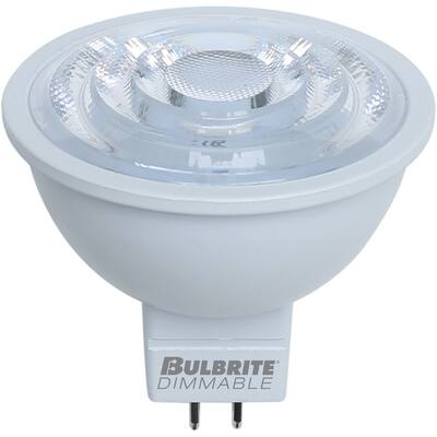 Bulbrite Pack of (3) 6.5 Watt Dimmable Flood PAR16 Medium (E26) LED Bulb - 500 Lumens, 3000K, and 80 CRI - Clear