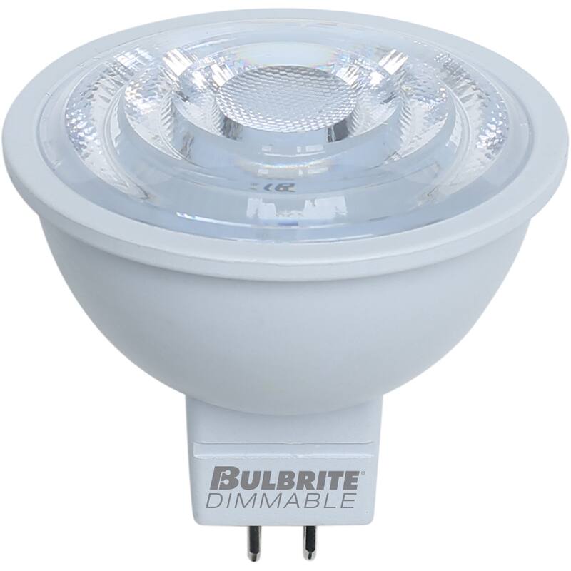Bulbrite Pack of (3) Dimmable Flood MR16 Bi-Pin (GU5.3) LED Bulb