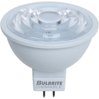 Bulbrite Pack of (3) Dimmable Flood MR16 Bi-Pin (GU5.3) LED Bulb