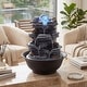 preview thumbnail 47 of 63, Costway Tabletop Water Fountain with Rolling Crystal Ball,