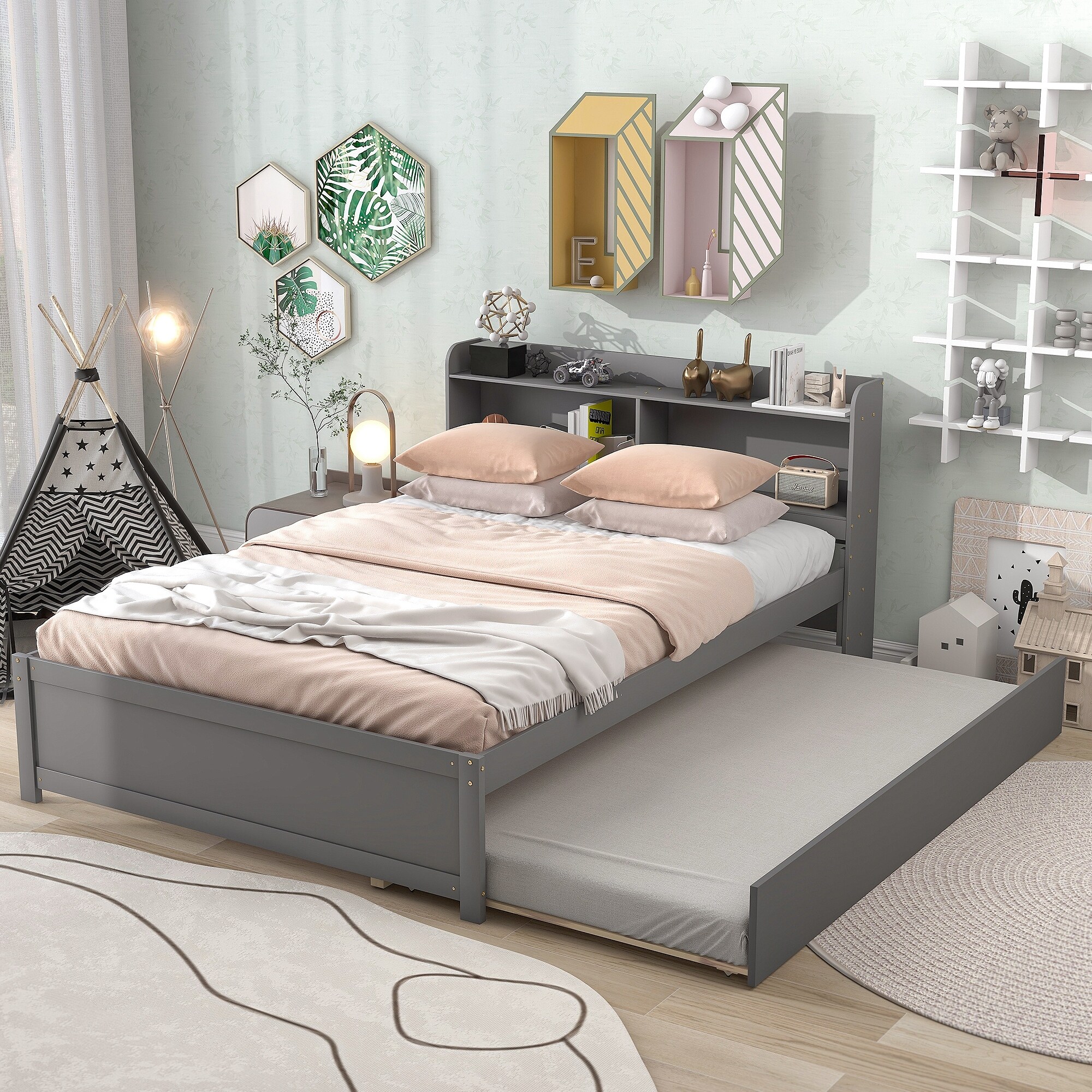 Full Size Trundle Beds Bed Bath Beyond