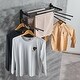 Wall Mounted Foldable Swivel Drying Rack with Hooks - Bed Bath & Beyond ...