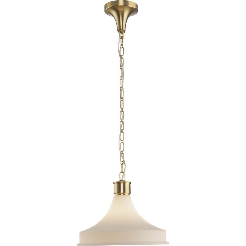 Progress Lighting P500478 Graelyn 14" Wide Pendant with Opal Glass