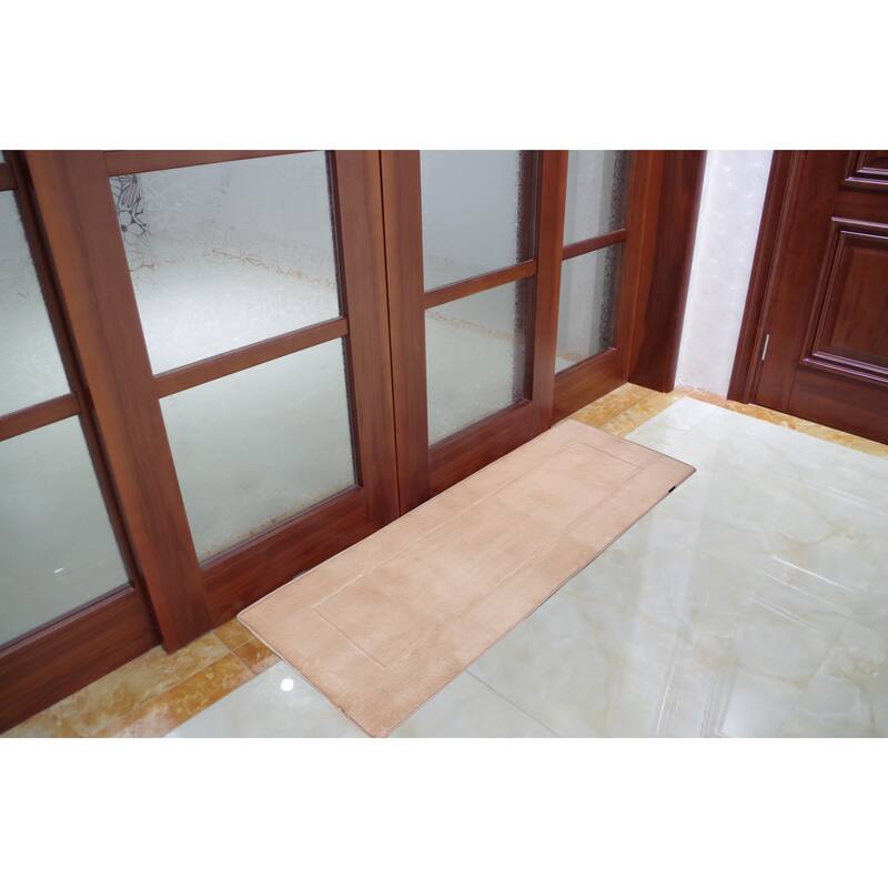 Ultra-Soft Extra-Thick Non-Slip Memory Foam Long Bath Runner Mat 2 ft x 5 ft