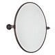 preview thumbnail 1 of 1, Minka Lavery Standard Oval Pivoting Bathroom Mirror