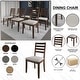 preview thumbnail 21 of 19, CraftPorch Simple Timeless Wooden Dining Chairs (Set of 2)