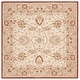 preview thumbnail 25 of 35, SAFAVIEH Handmade Anatolia Adella Traditional Oriental Hand-spun Wool Rug 6' Square - Beige/Rust - Square
