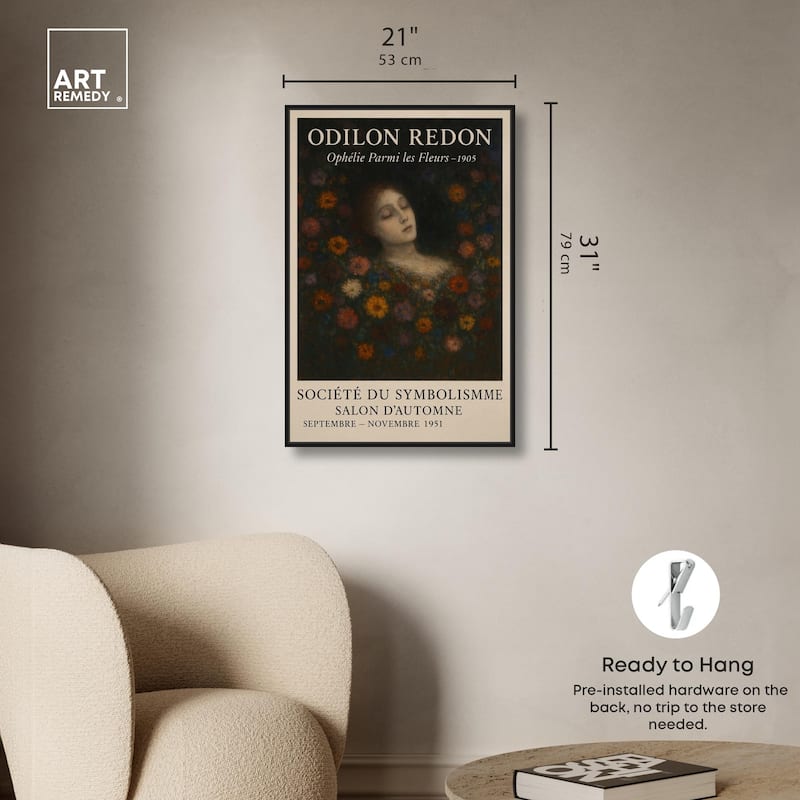 Redon's Beauty Canvas by Art Remedy