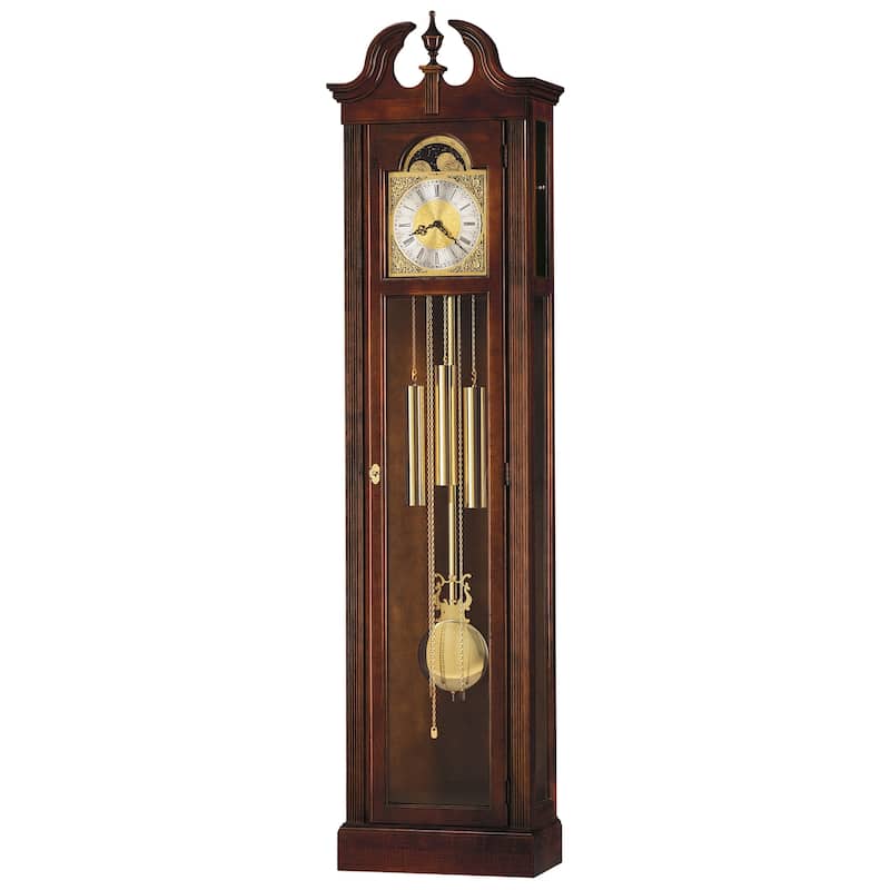 Howard Miller Chateau Grandfather Floor Clock - Black