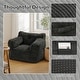 preview thumbnail 4 of 13, Pamapic Bean Bag Chair with Corduroy Cover and Armrests
