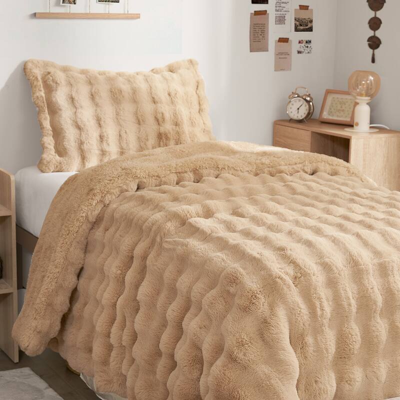 Snowball® Chunky Bunny - Coma Inducer® Oversized Comforter Set - Holland Lop Tan - Twin XL
