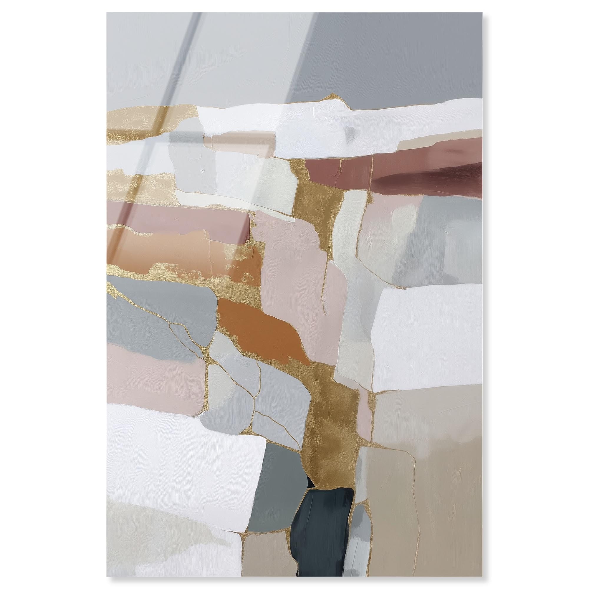 Mineral Shards III Boho Wall Decor Acrylic Print by Art Remedy