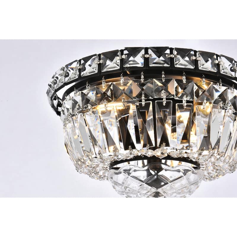 Noah 4-light 10-inch Flush-Mount Chandelier - 10 Inch