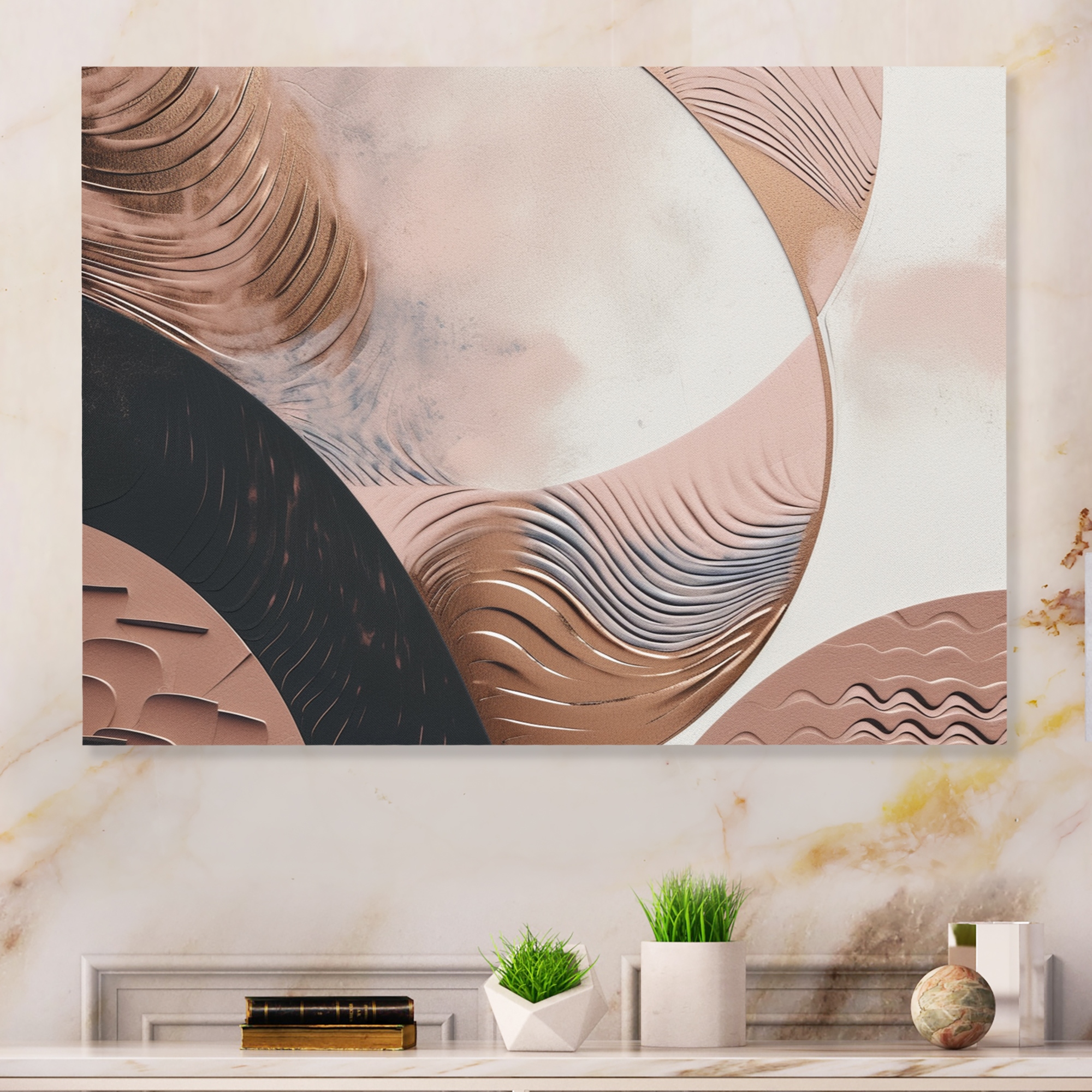 Boho metal wall art sales