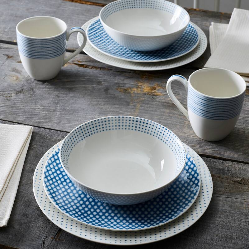 Noritake Hammock Set of 4 Mugs, 15 oz.