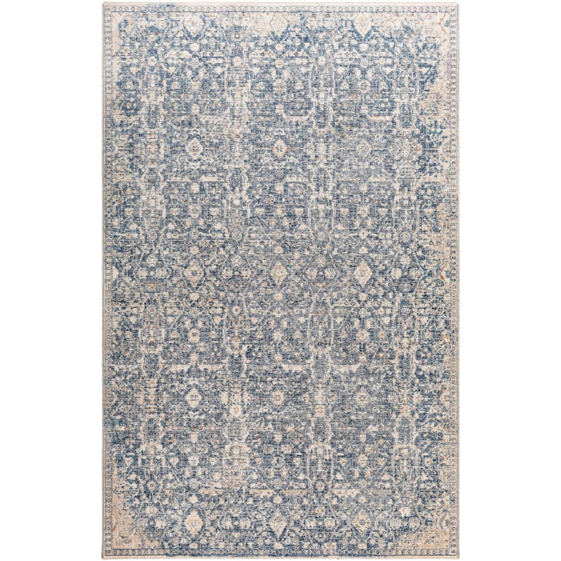 Artistic Weavers Sundari Vintage Blue Patterned Area Rug