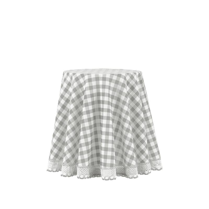 Achim Buffalo Check Tablecloth