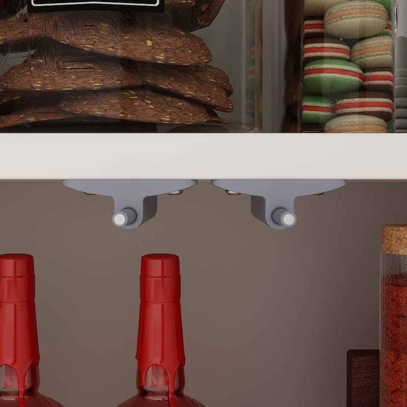 Sideboard Dresser Cabinet Storage Console Televison Table Pop-up Door