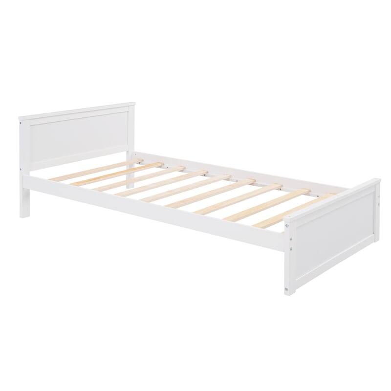Space-Saving Twin Loft Bed with Desk, Shelves, Wardrobe, and Additional Bed